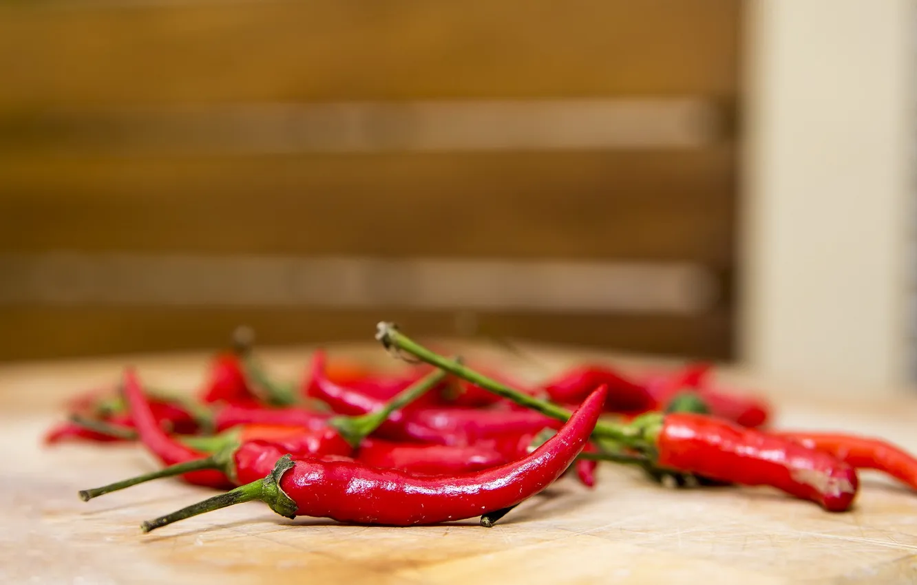 Фото обои еда, перец, Hot Chillies