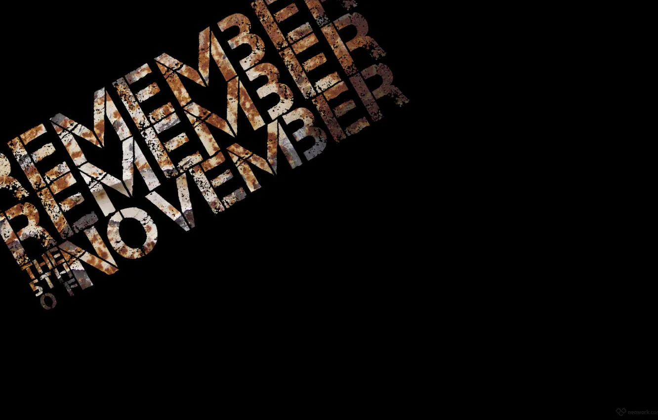 Фото обои v for vendetta, remember remember, the 5th of november