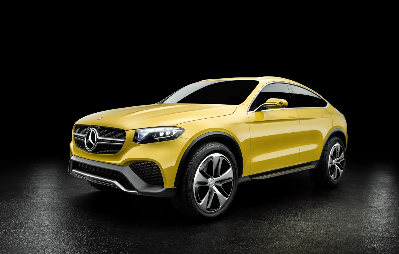 Фото обои Concept, Mercedes-Benz, концепт, мерседес, Coupe, 2015, GLC