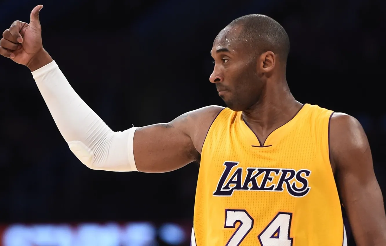 Фото обои Kobe Bryant, los angeles lakers, legendary player