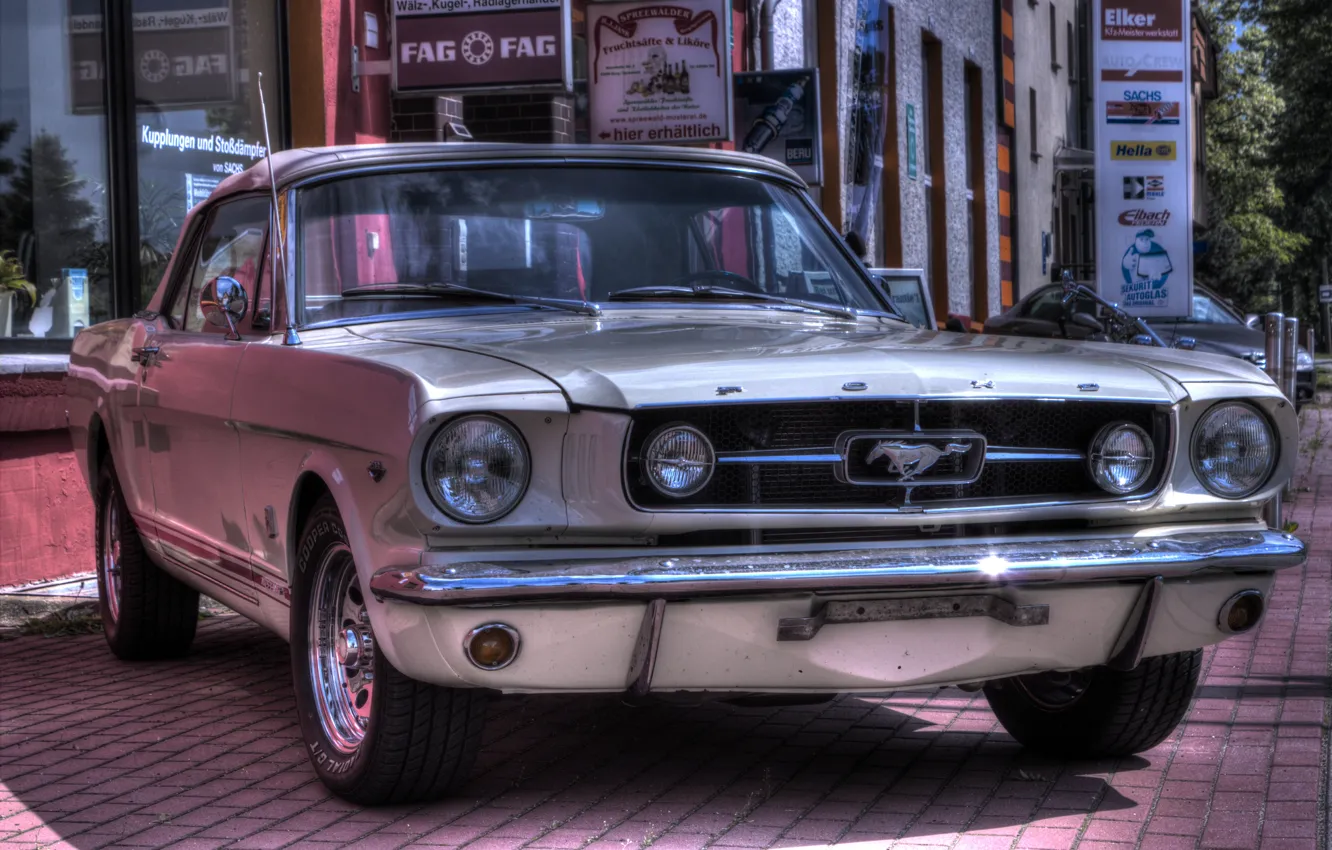 Фото обои Ford Mustang, 1964, Muscle Car