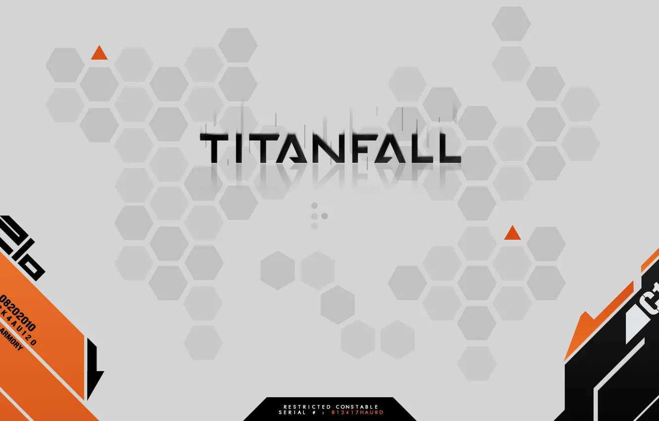 Фото обои будущее, минимализм, белый фон, game, titanfall