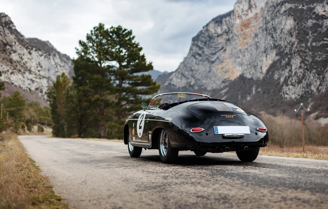 Фото обои Porsche, 1957, 356, Porsche 356A 1600 Speedster