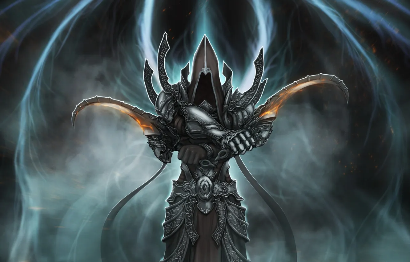 Фото обои angel, diablo 3, Diablo III: Reaper of Souls, malthael