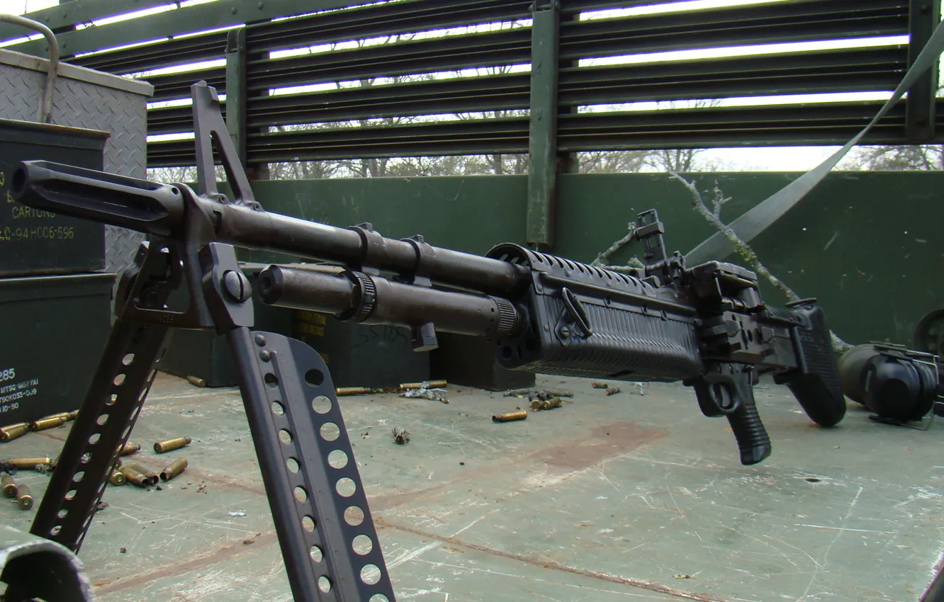 Фото обои оружие, американский, пулемёт, machine gun, M60, единый