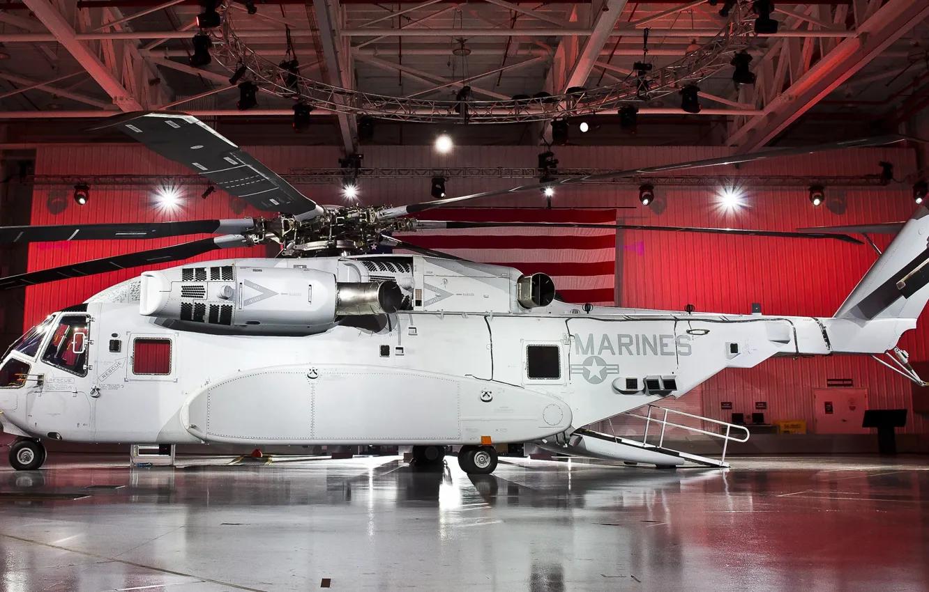 Фото обои fighter, helicopter, U.S. Air Force, fighter helicopter, Sikorsky CH-53K King Stallion