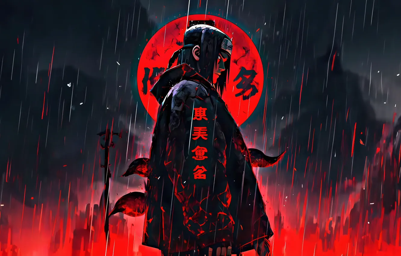 Фото обои Anime, Itachi, uchiha