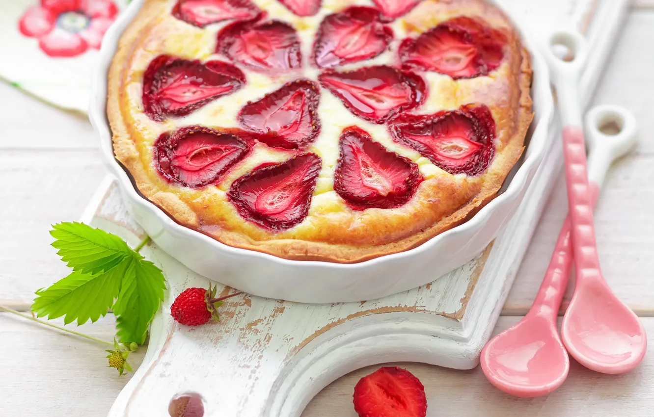 Фото обои ягоды, еда, клубника, десерт, food, сладкое, sweet, dessert
