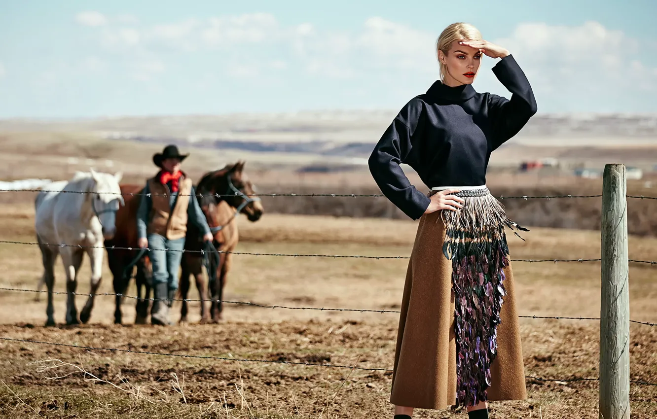 Фото обои фотосессия, Jessica Stam, Holts