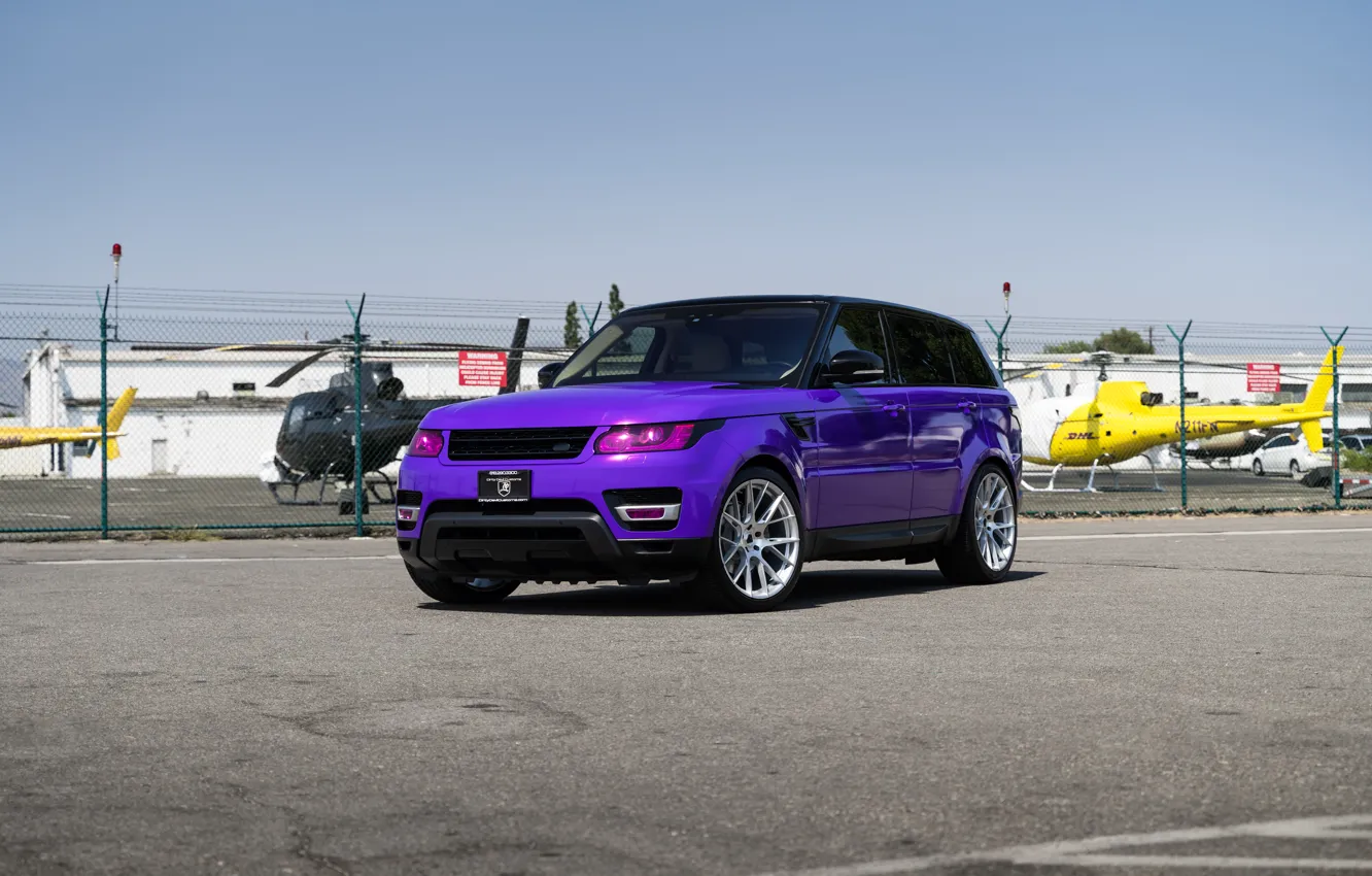 Фото обои Range Rover, Sport, Violet