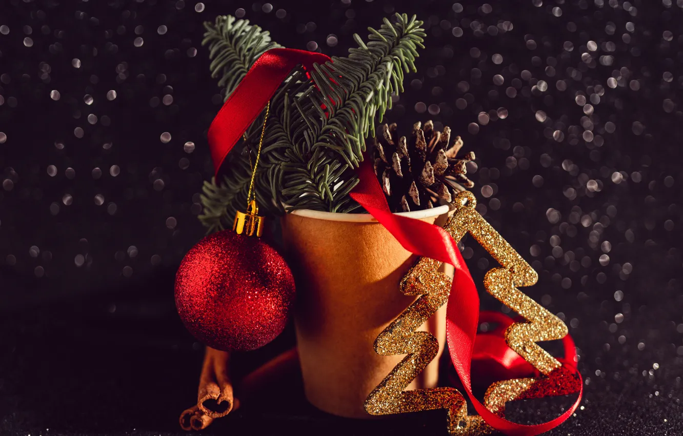 Фото обои украшения, шары, Рождество, Новый год, new year, Christmas, balls, decoration