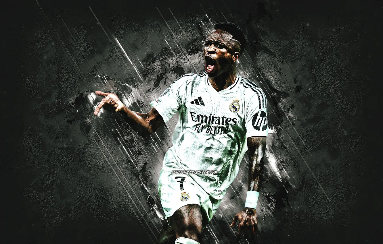 Фото обои Football, Real Madrid, Brazilian, Vinicius Junior, Vini Jr, Vinicius, Vini