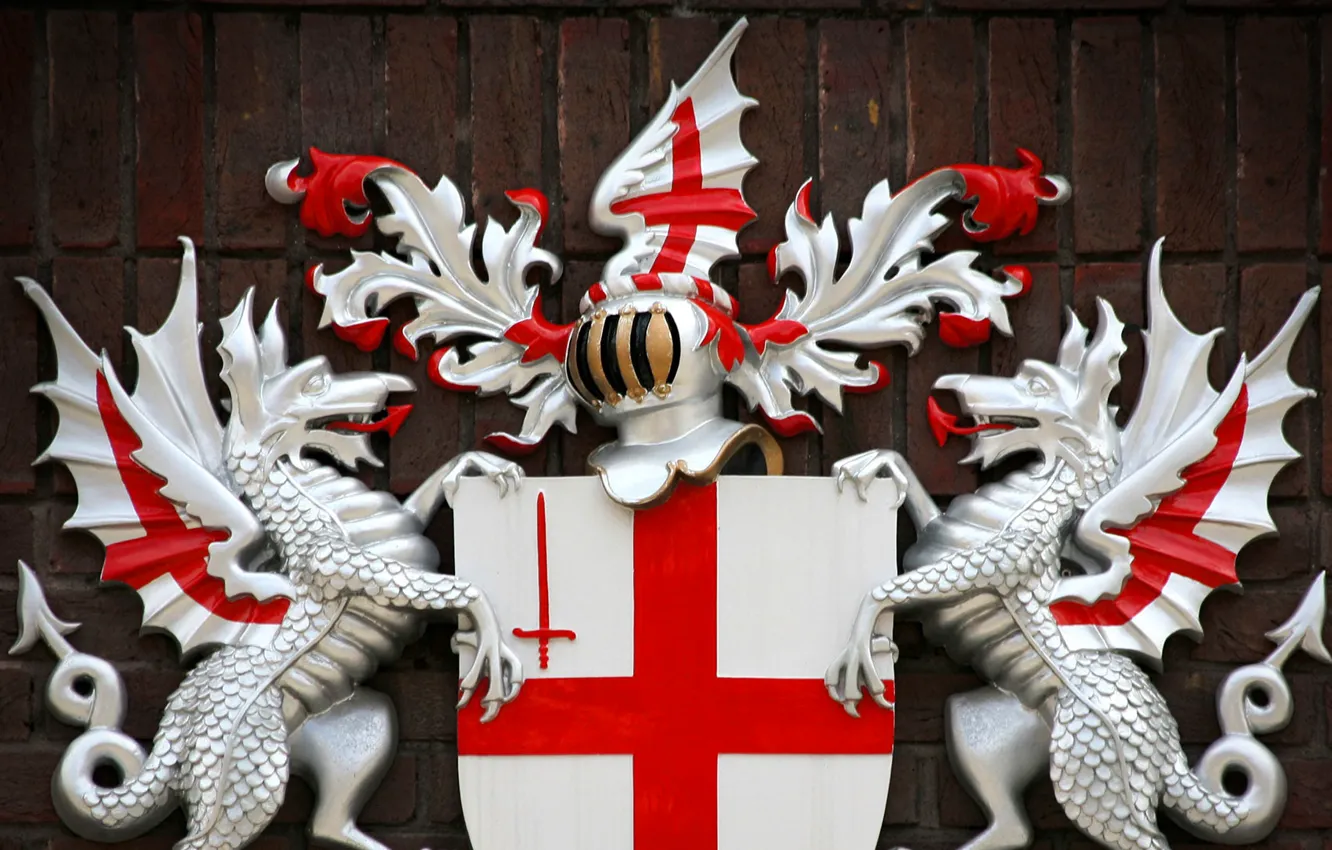 Фото обои Лондон, герб, Сити