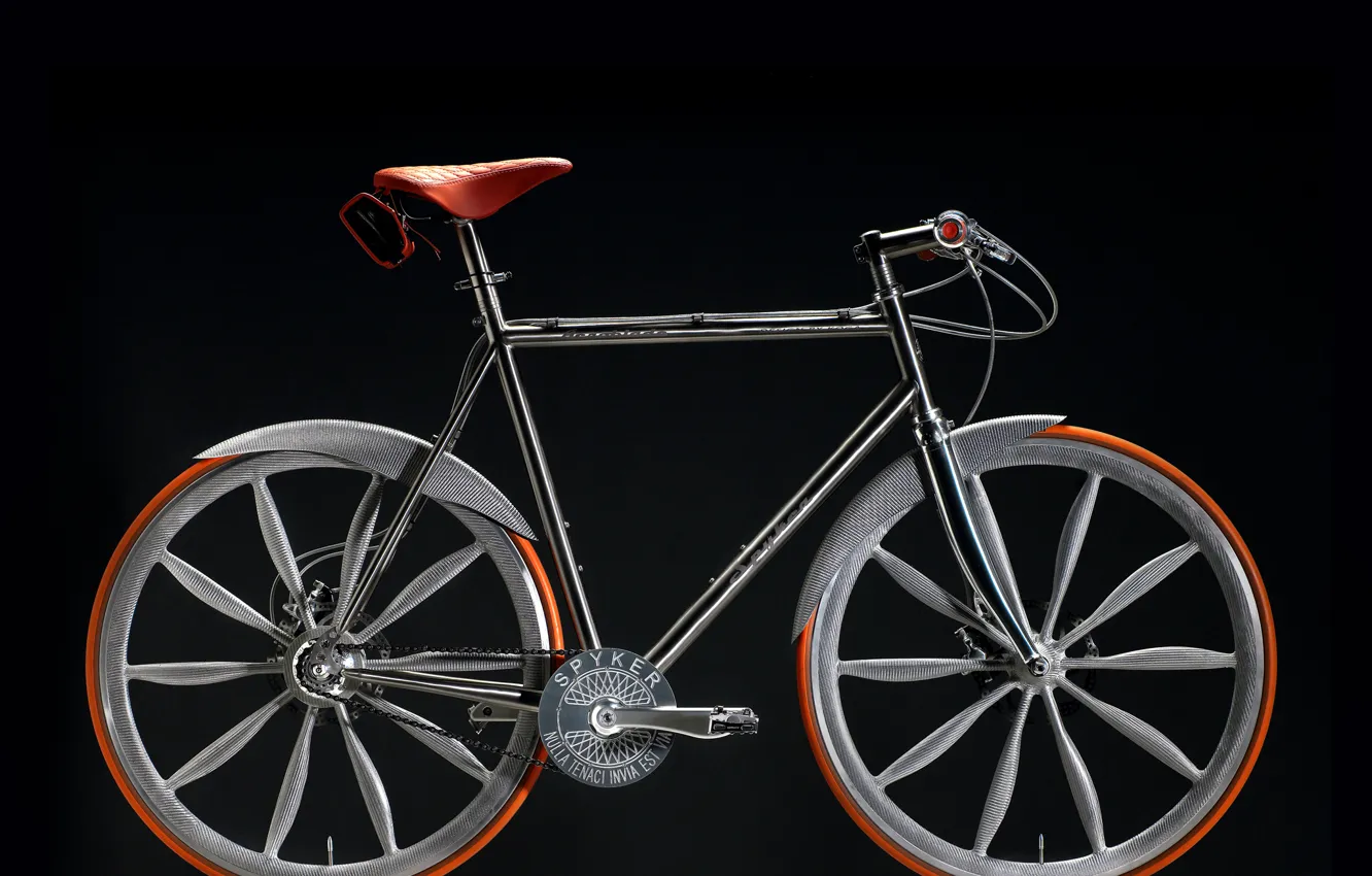 Фото обои велосипед, серебристый, bicycle