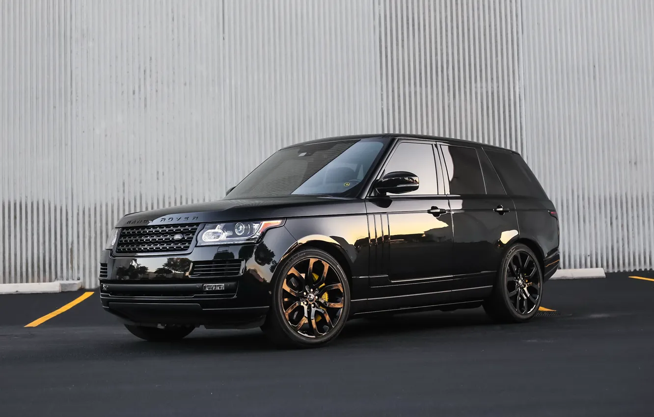Фото обои lights, Range Rover, with, color, exterior, trim, smoked, matched