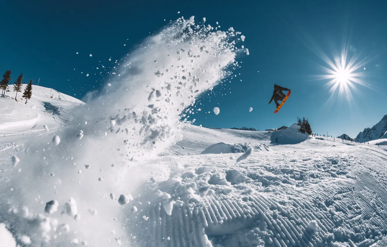 Фото обои snowboard, Switzerland, freestyle