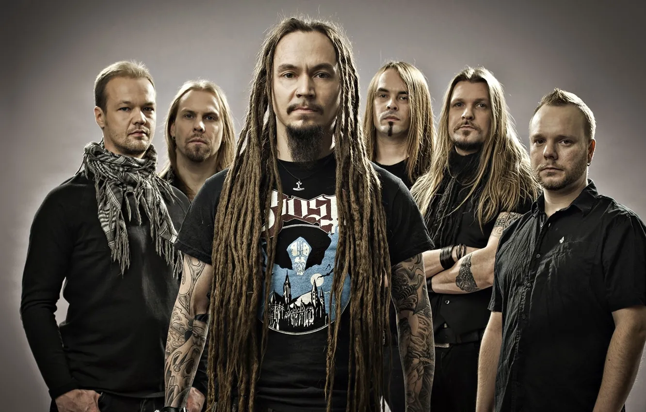 Фото обои metal, death metal, progressive metal, Amorphis, finnish