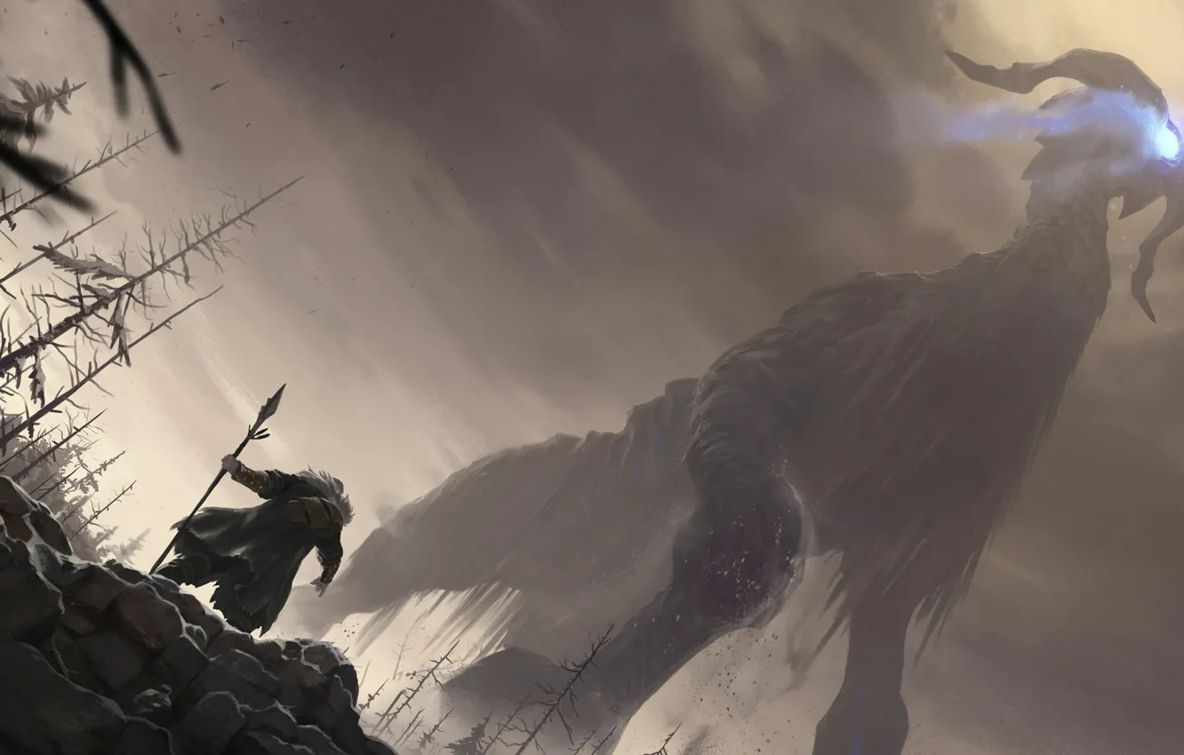 Фото обои человек, Существо, Legends of Runeterra
