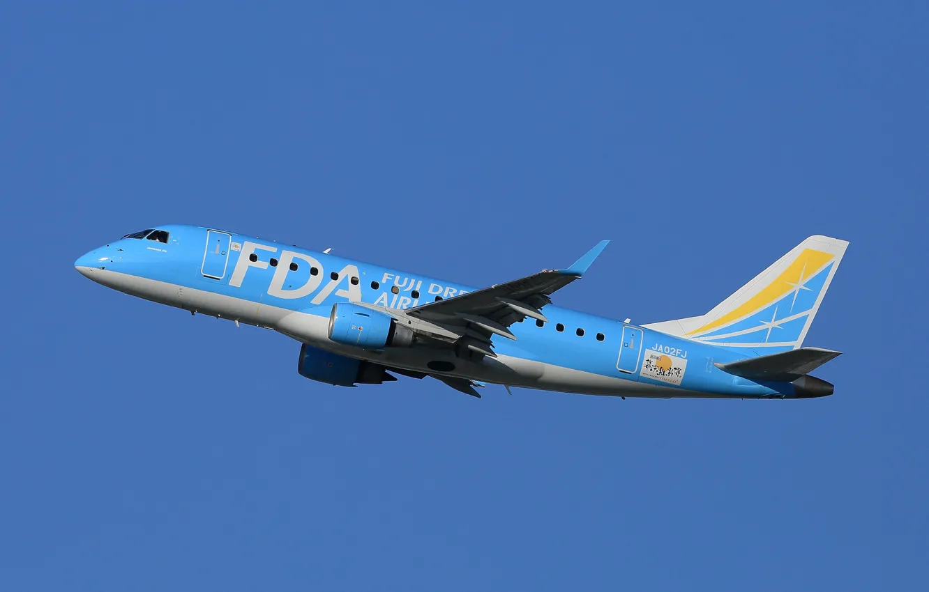 Фото обои небо, авиация, самолет, взлет, пассажирский