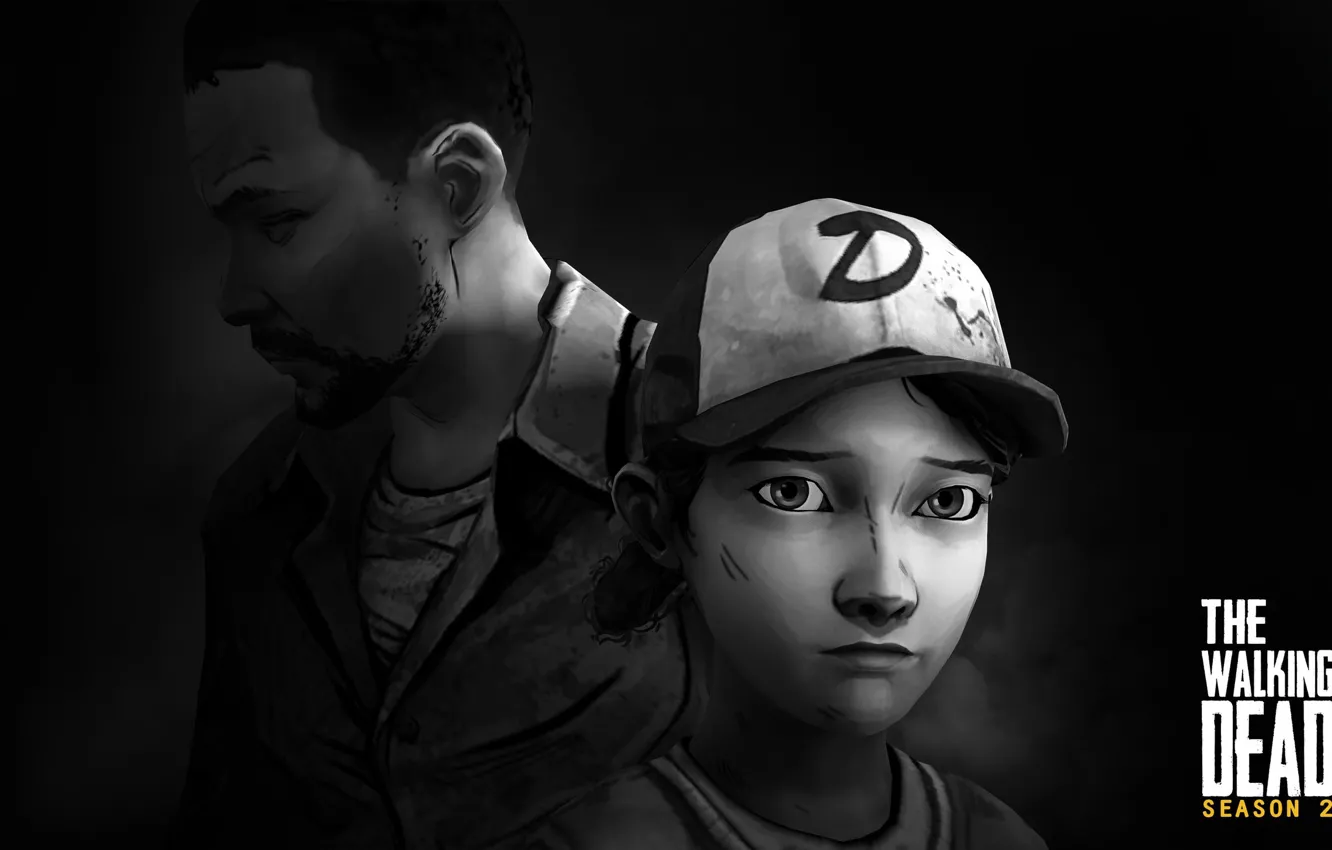 Фото обои Игра, The Walking Dead, Ходячие мертвецы, Клементина, Season 2, Clementine