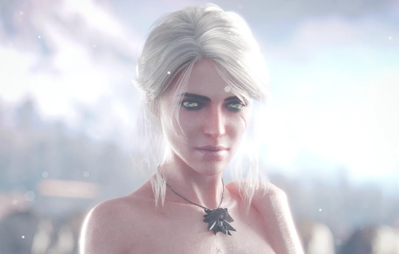 Фото обои the witcher, girl, art, ciri