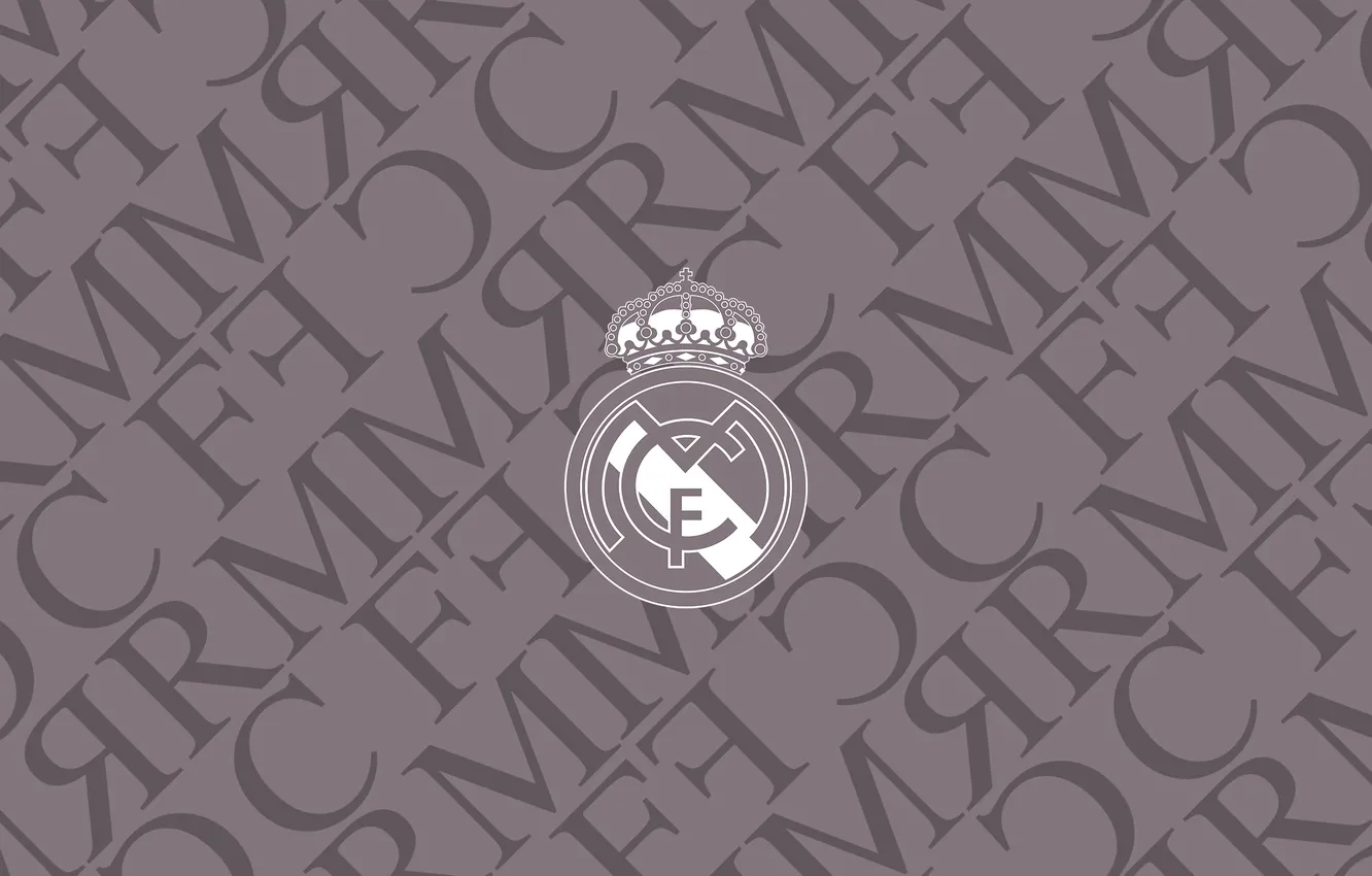 Фото обои Logo, Football, Real Madrid, Soccer, Hala Madrid, Real Madrid CF, Madridista