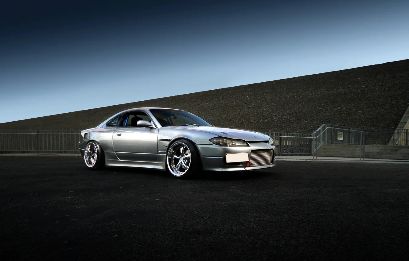Фото обои S15, Silvia, Nissan, frontside