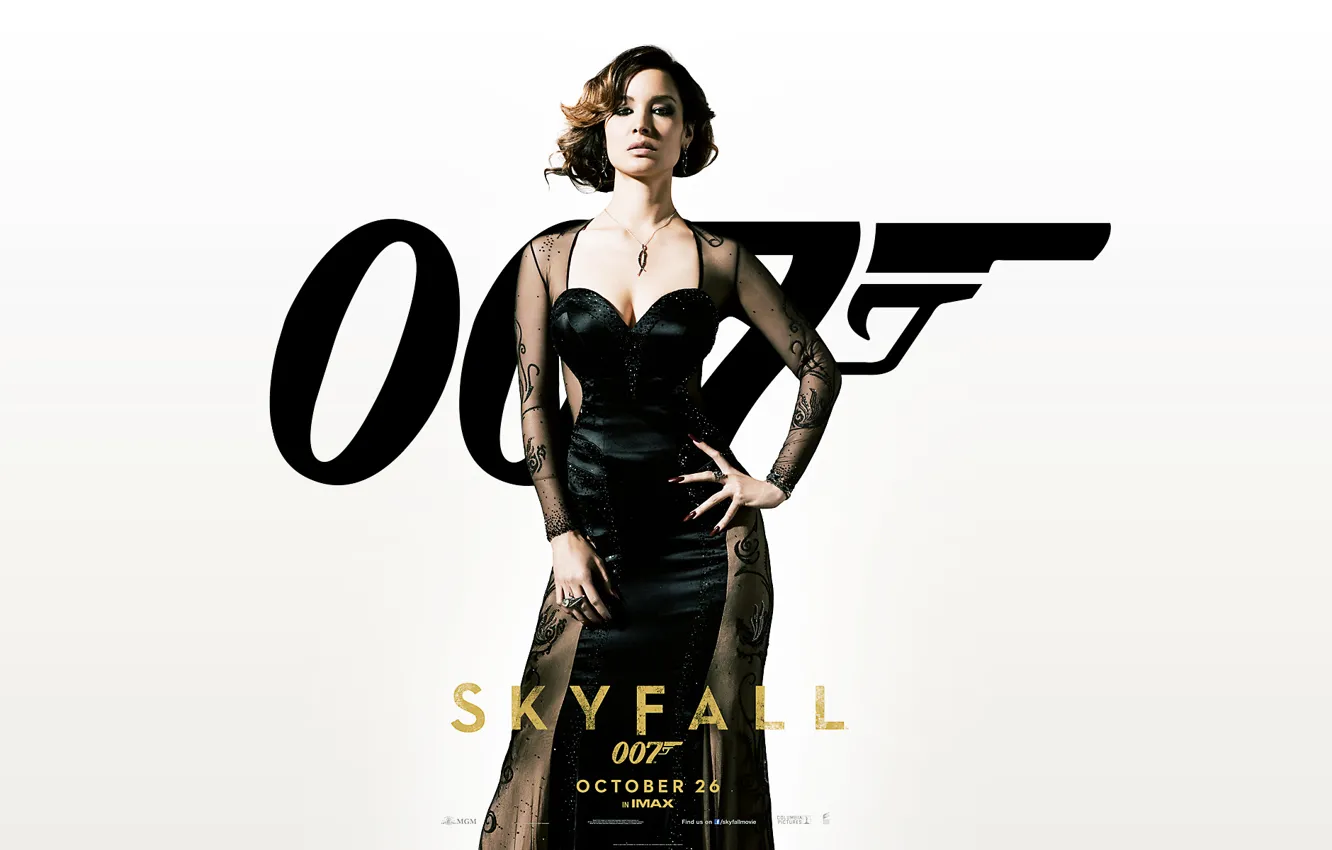 Фото обои актриса, Skyfall, Беренис Марло, 007 Координаты «Скайфолл», Bérénice Marlohe