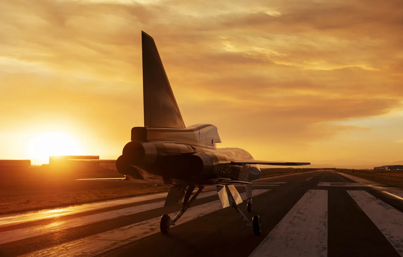 Фото обои Aircraft, Supersonic, Boom Supersonic XB-1, Своерхзвуковой Бизнес Джет, Бум Суперсоник, Boom Technology, Supersonic jet, High-speed …