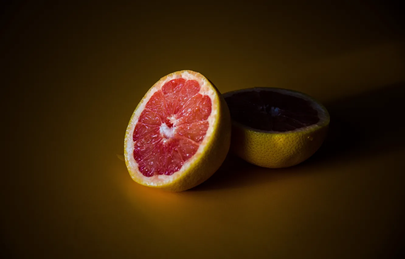 Фото обои fruit, orange, shadow