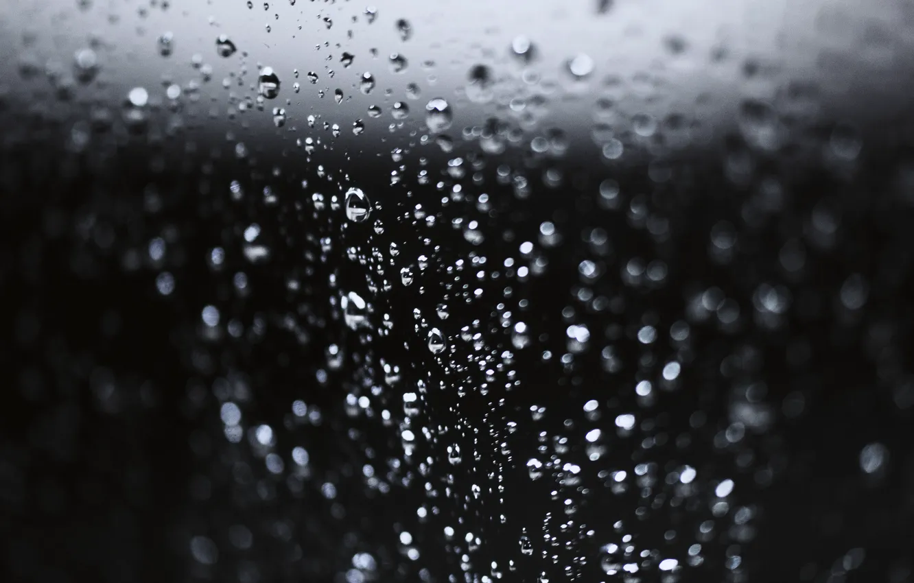 Фото обои стекло, вода, капли, поверхность, мокрое