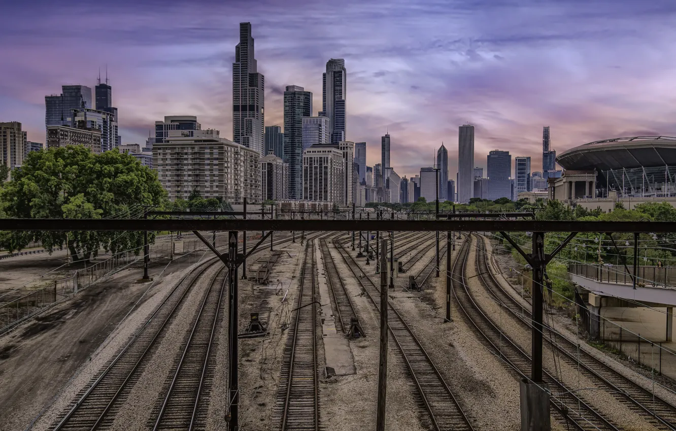 Фото обои Chicago, Illinois, Printers Row