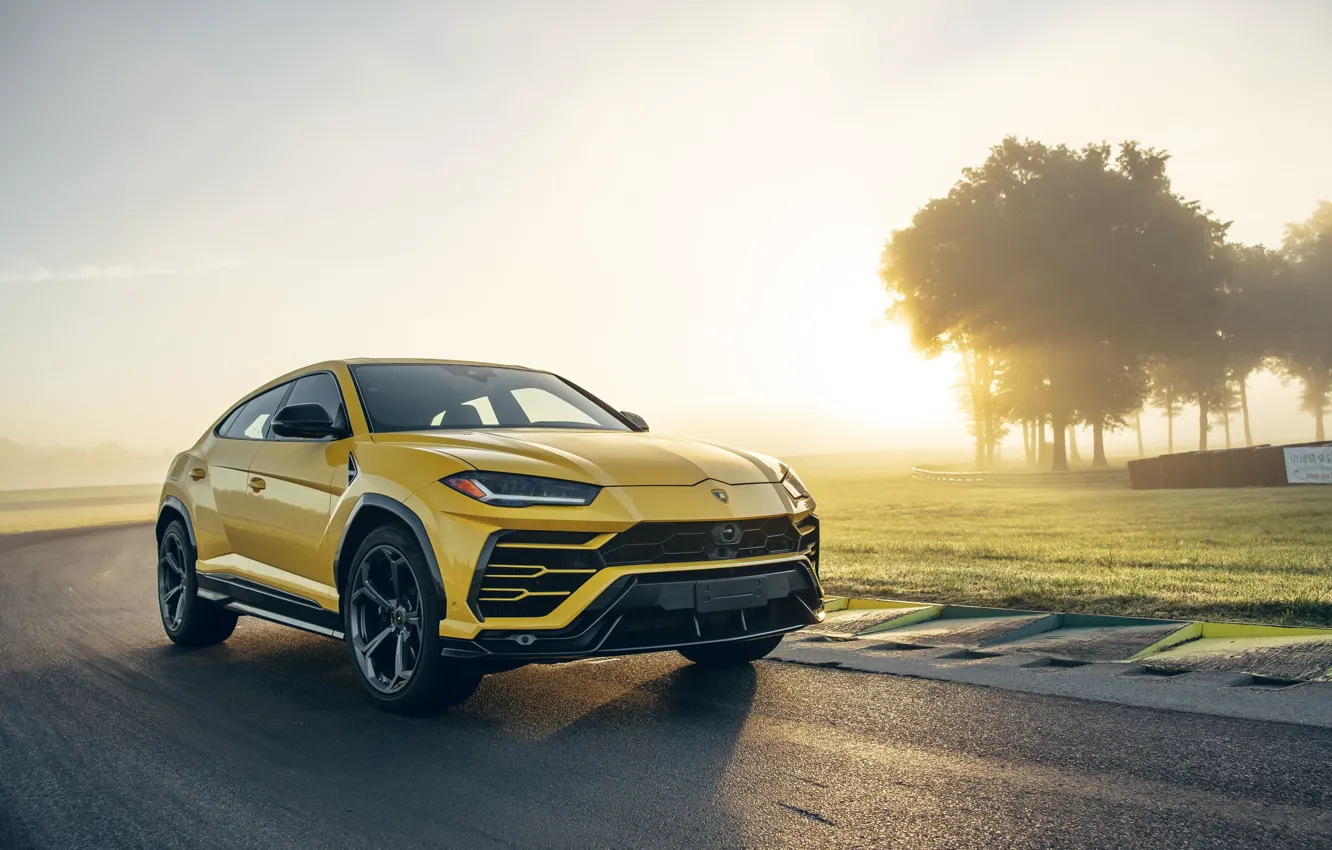 Фото обои Lamborghini, кроссовер, Urus, 2019