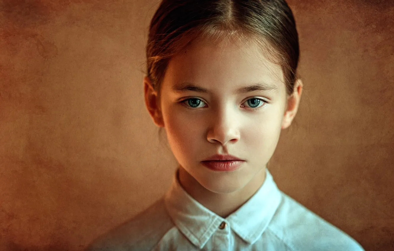 Фото обои портрет, девочка, Kira, Георгий Чернядьев