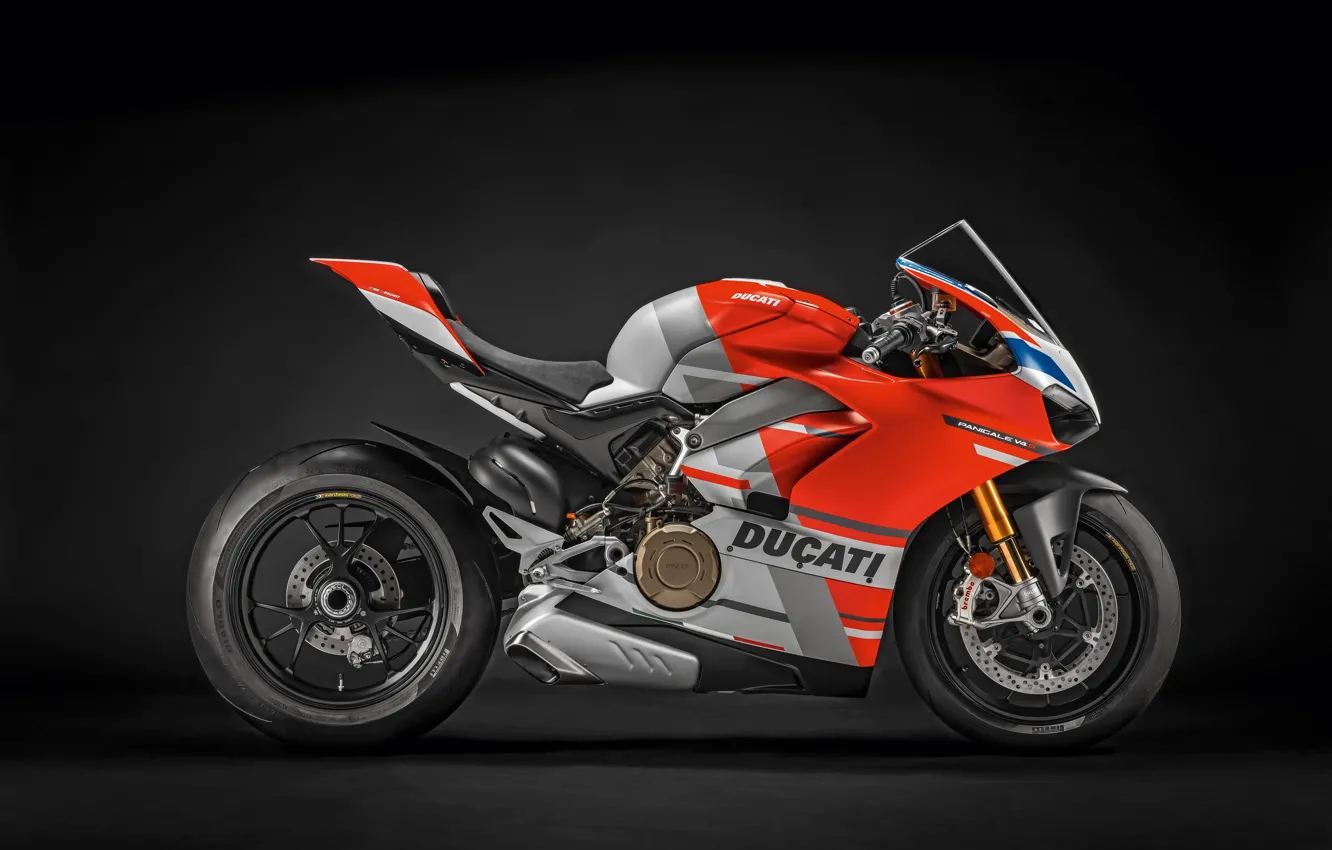 Фото обои мотоцикл, байк, Ducati, Panigale, Corse, 2019, V4 S