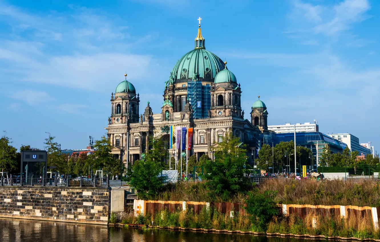 Фото обои Собор, Германия, Берлин, Berliner Dom