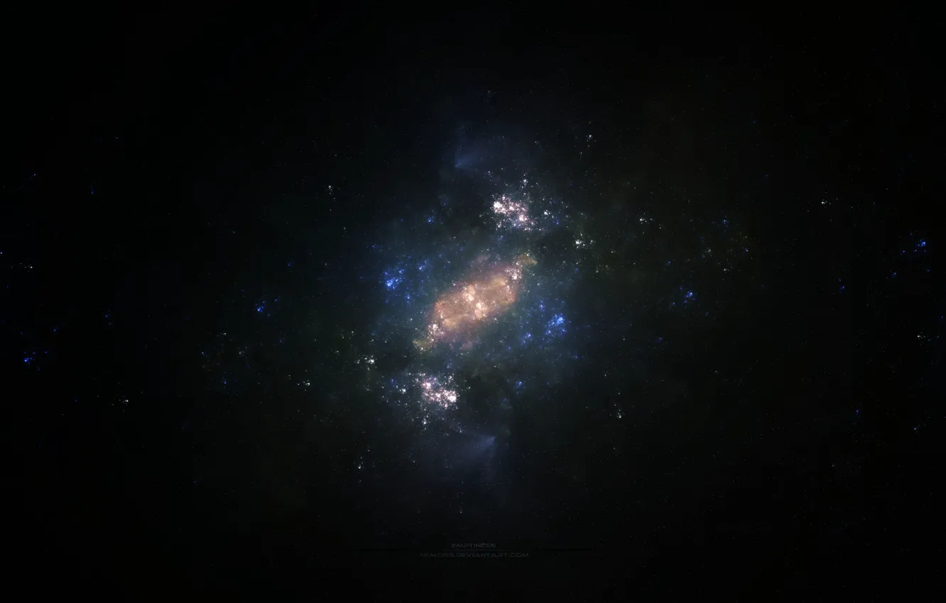 Фото обои звезды, space, nebula, бесконечность, emptiness