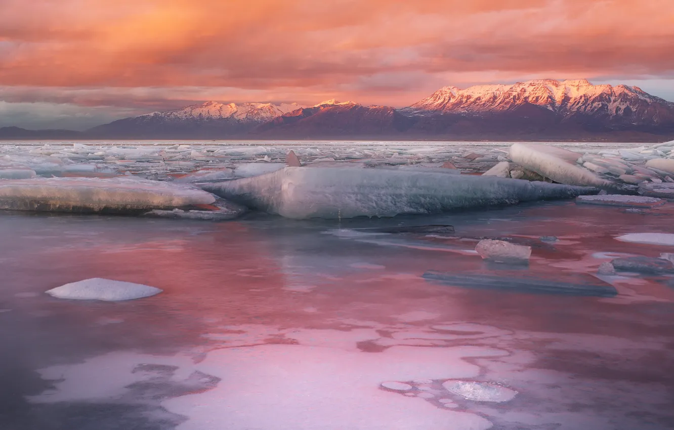 Фото обои USA, Utah, Wasatch Mountains