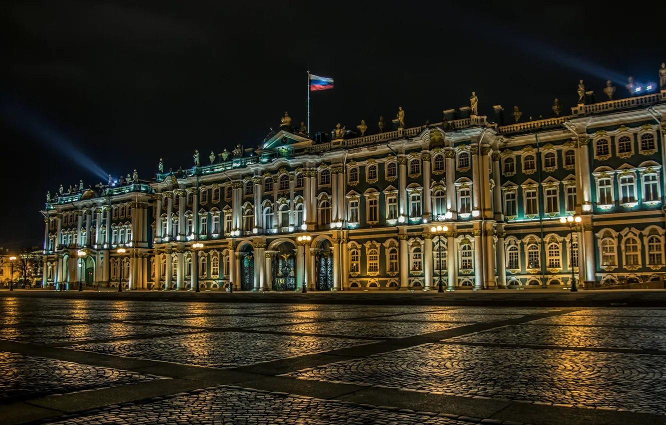 Фото обои россия, питер, зимний дворец, санкт-петербург, эрмитаж, дворцовая площадь