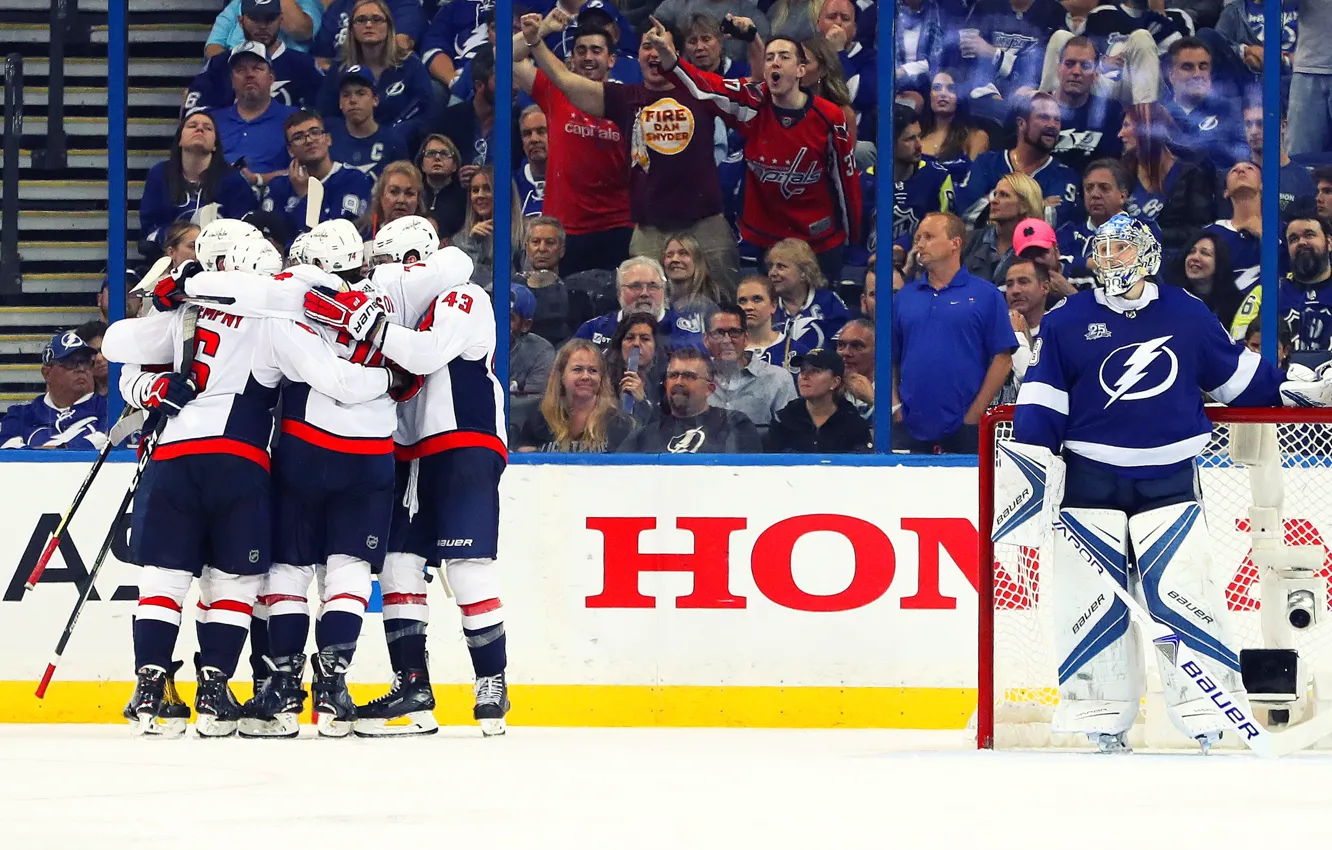 Фото обои Спорт, Вашингтон, Молнии, Лайтнинг, Lightning, Washington, NHL, НХЛ