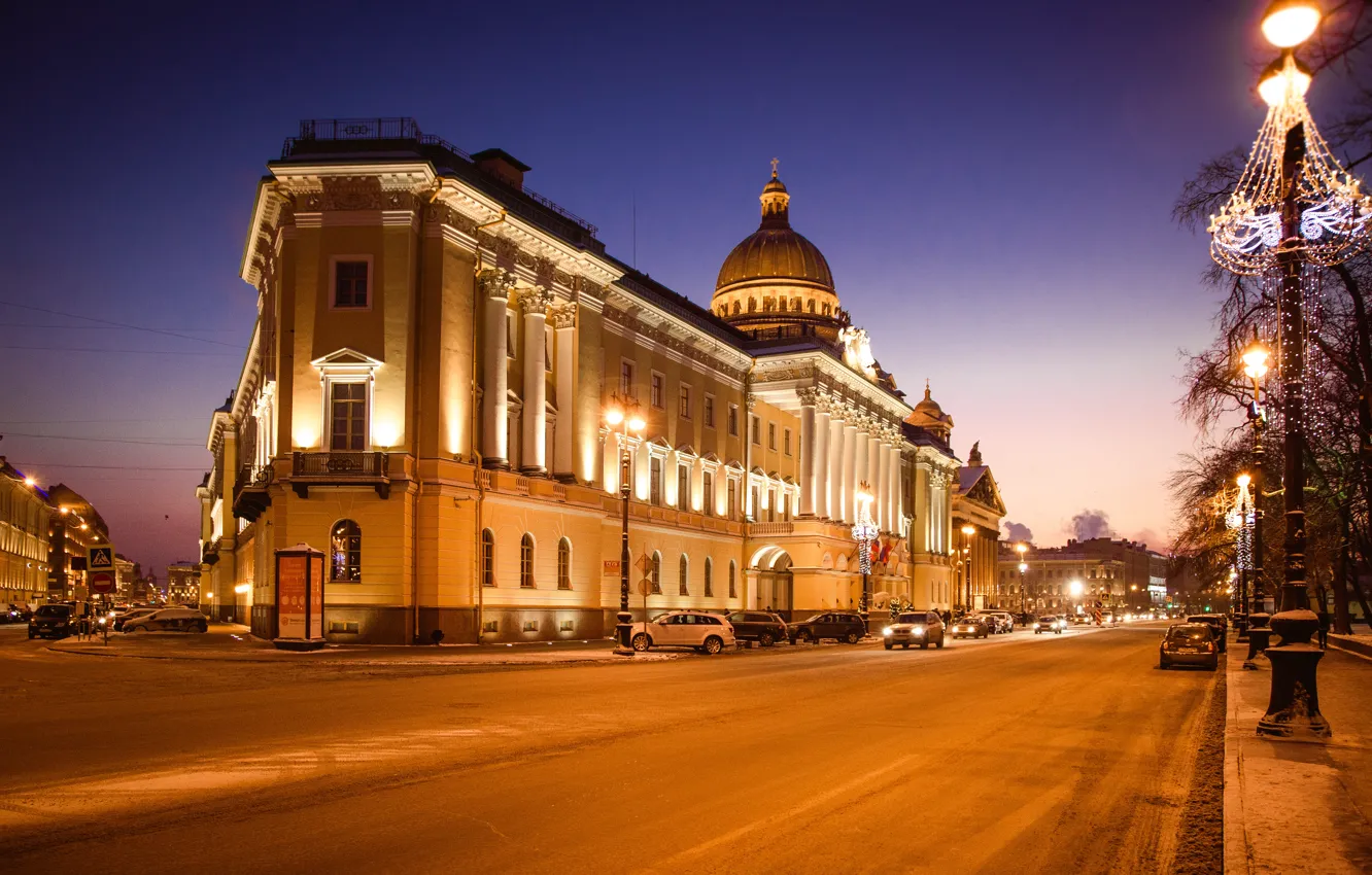 Фото обои Дорога, Отель, Санк-Петербург
