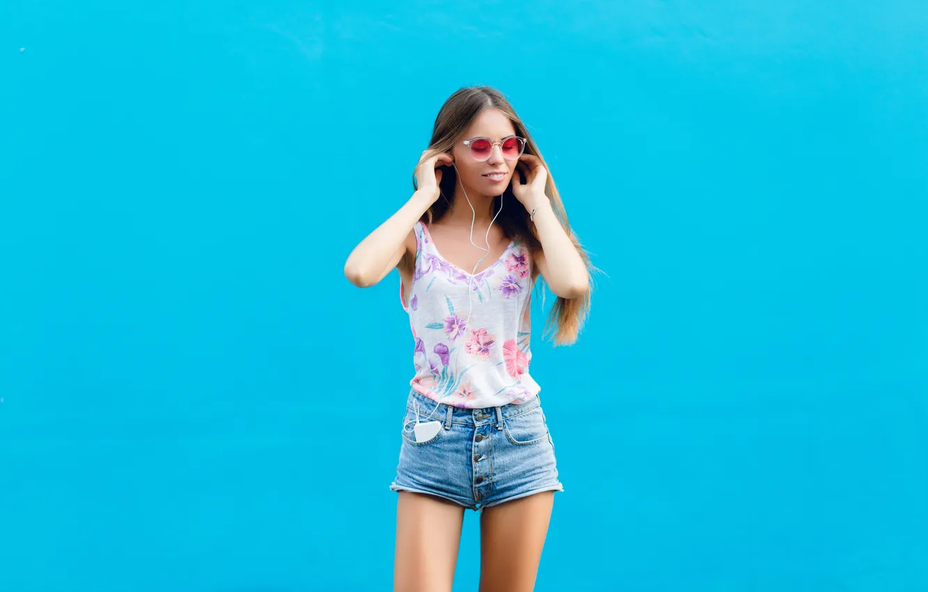 Фото обои girl, cute, stylish, portrait, horizontal