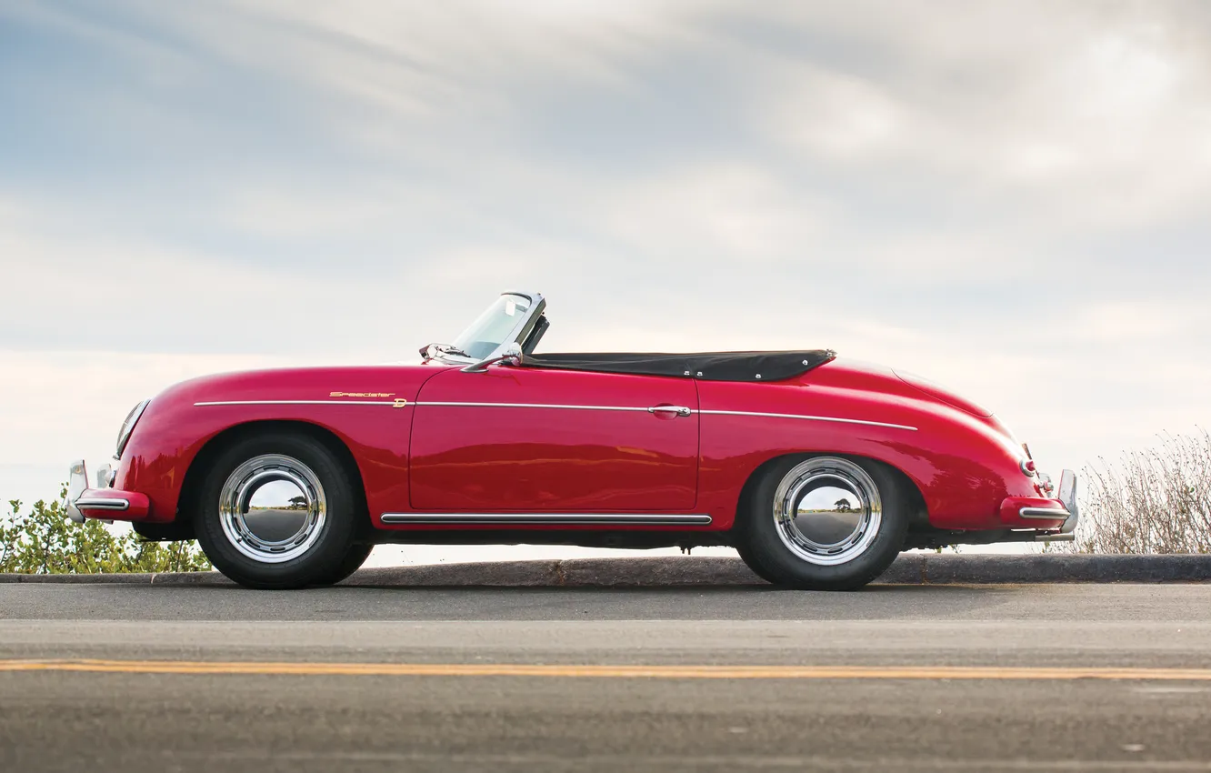 Фото обои Porsche, 1959, 356, Porsche 356A 1600 Convertible D