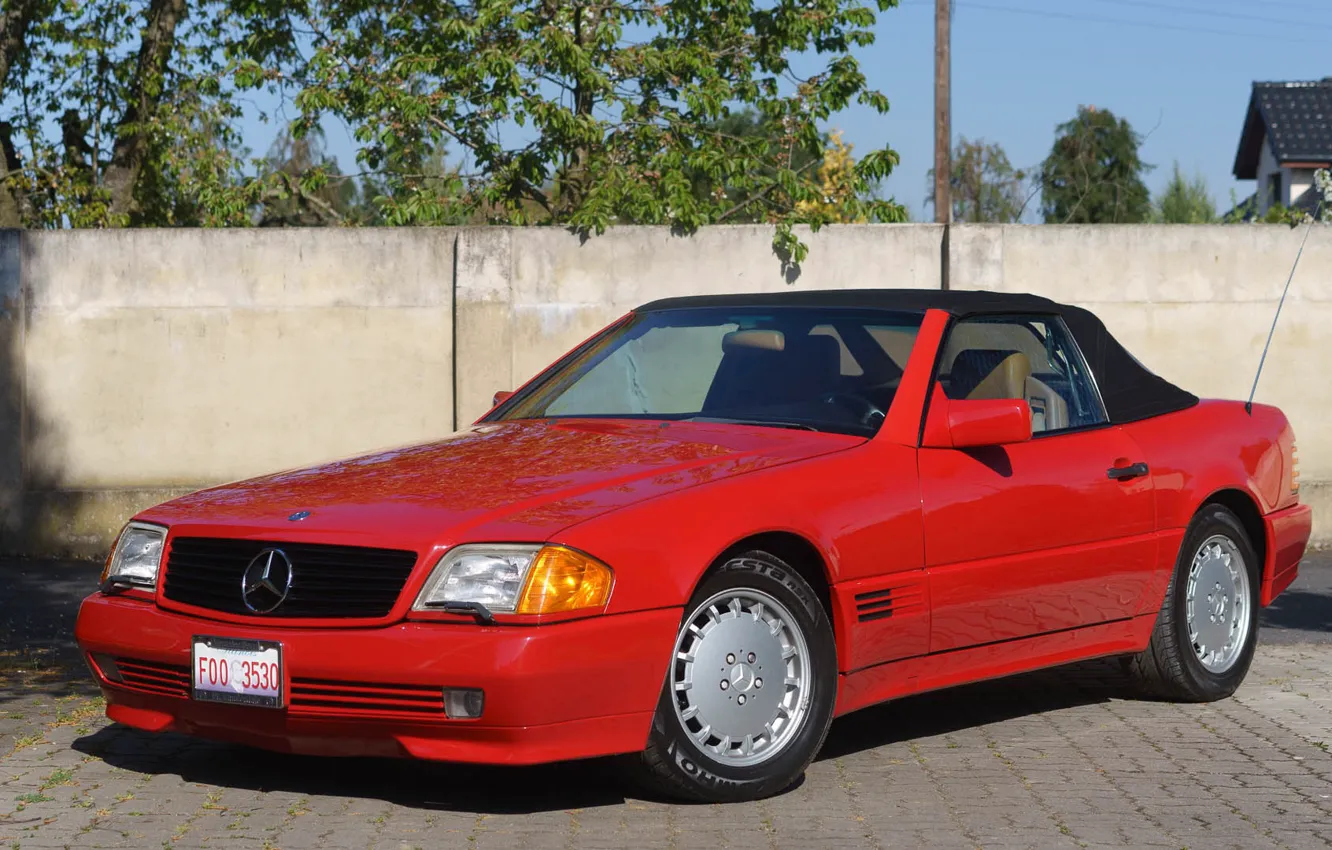 Фото обои Mercedec - Benz, R129, 500SL