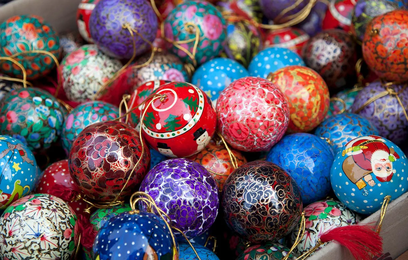 Фото обои шарики, украшения, праздник, шары, текстура, Рождество