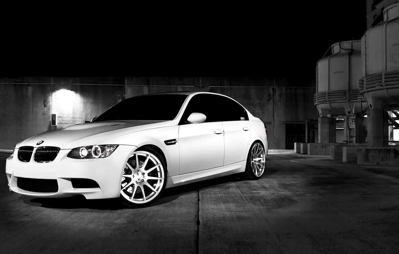 Фото обои City, cars, auto, wallpapers, Bmw M3, сars wall, Parcing, Бмв М3