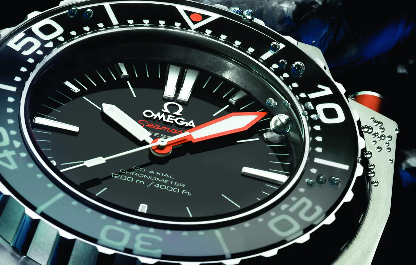 Фото обои Часы, Omega, Seamaster, 1200M, Ploprof