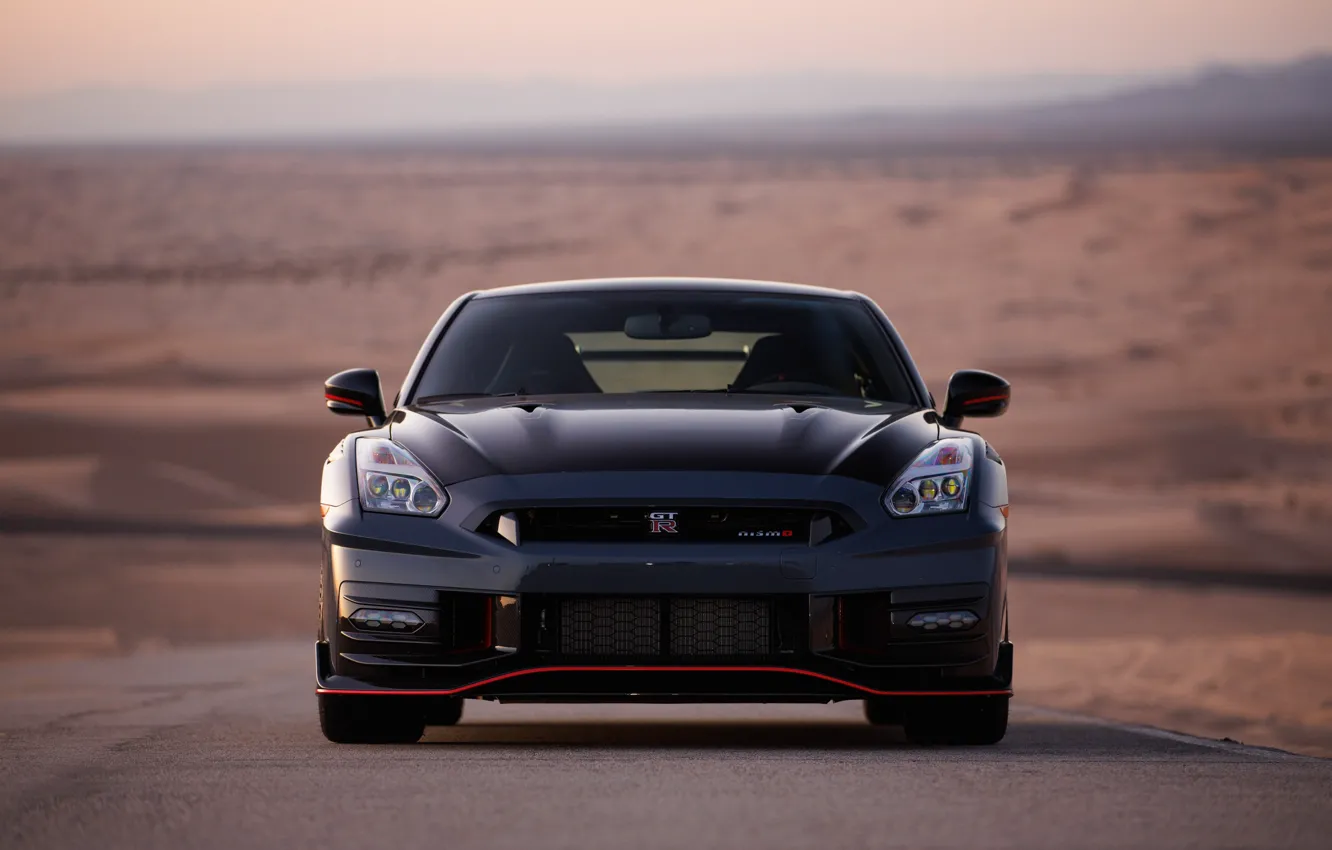 Фото обои Nissan, GT-R, R35, front view, Nissan GT-R Nismo, 2023