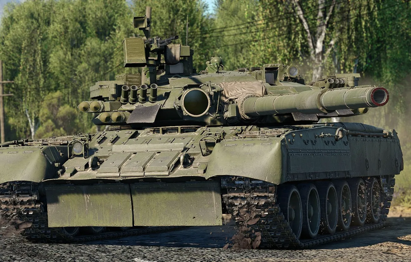 Фото обои СССР, Основной боевой танк, Опытный танк, Т-80УМ-2