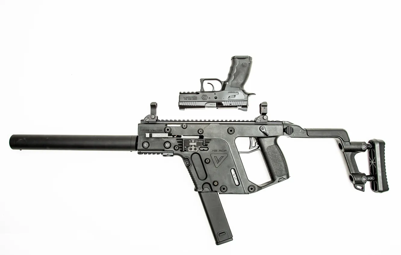 Фото обои пистолет, оружие, Сфинкс, пистолет-пулемёт, самозарядный, Super V, KRISS Vector, Sphinx